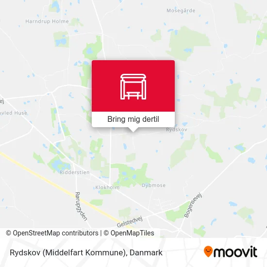 Rydskov (Middelfart Kommune) kort