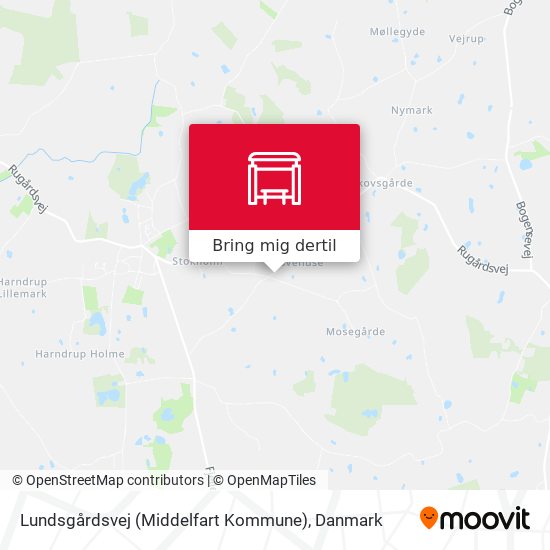 Lundsgårdsvej (Middelfart Kommune) kort
