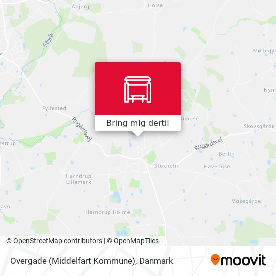 Overgade (Middelfart Kommune) kort