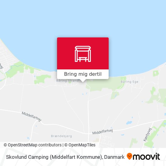 Skovlund Camping (Middelfart Kommune) kort