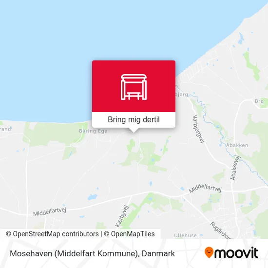 Mosehaven (Middelfart Kommune) kort