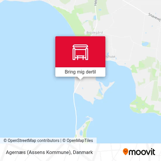 Agernæs (Assens Kommune) kort