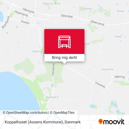 Koppelhuset (Assens Kommune) kort
