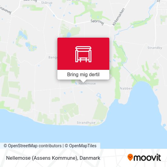 Nellemose (Assens Kommune) kort