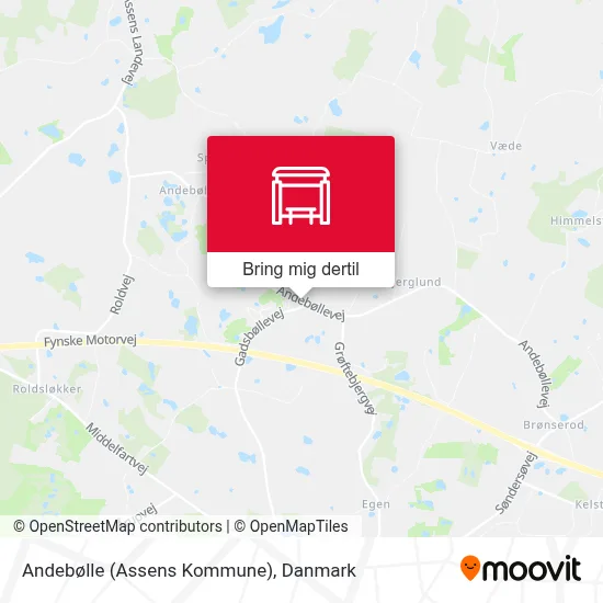 Andebølle (Assens Kommune) kort