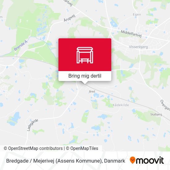 Bredgade / Mejerivej (Assens Kommune) kort