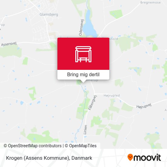 Krogen (Assens Kommune) kort