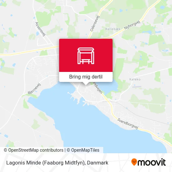 Lagonis Minde (Faaborg Midtfyn) kort