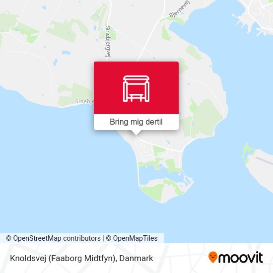 Knoldsvej (Faaborg Midtfyn) kort