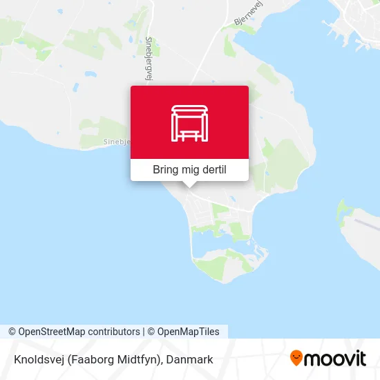 Knoldsvej (Faaborg Midtfyn) kort