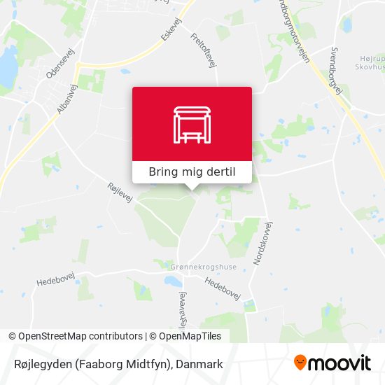 Røjlegyden (Faaborg Midtfyn) kort