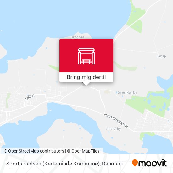 Sportspladsen (Kerteminde Kommune) kort