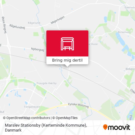 Marslev Stationsby (Kerteminde Kommune) kort