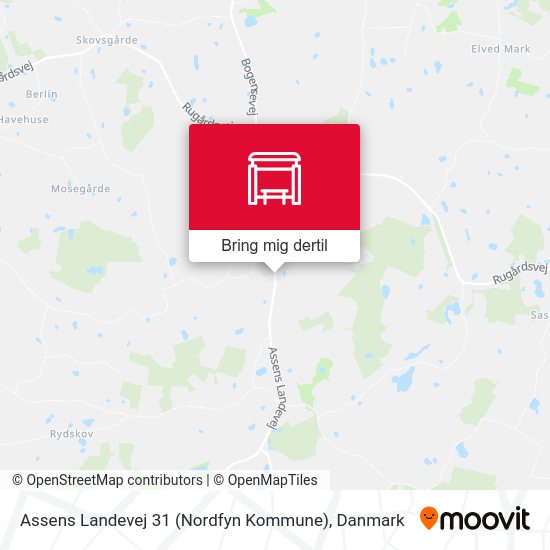 Assens Landevej 31 (Nordfyn Kommune) kort