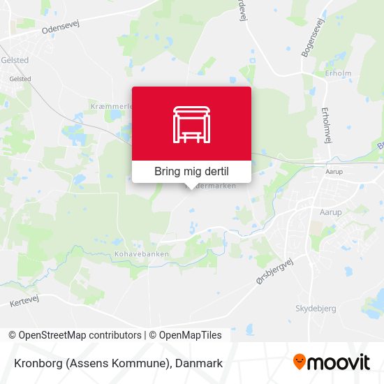 Kronborg (Assens Kommune) kort