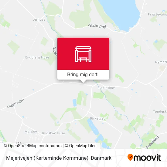 Mejerivejen (Kerteminde Kommune) kort