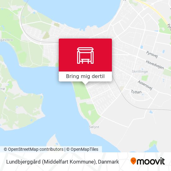 Lundbjerggård (Middelfart Kommune) kort