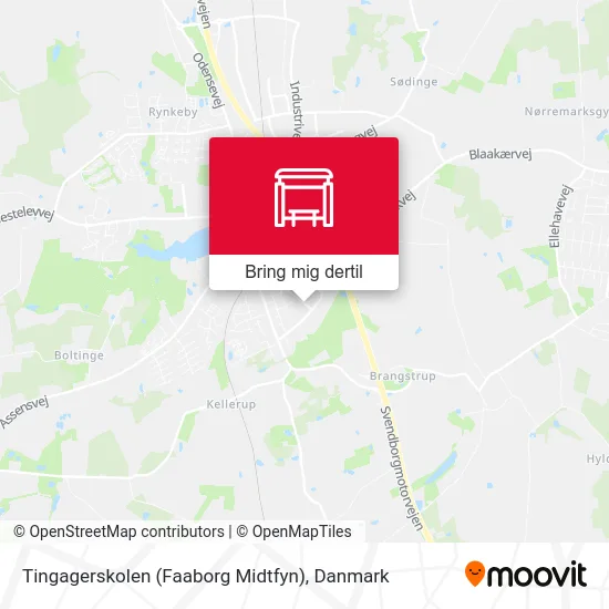Tingagerskolen (Faaborg Midtfyn) kort