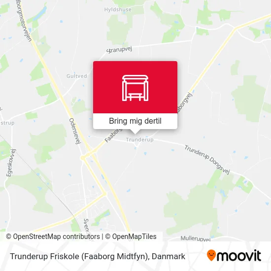 Trunderup Friskole (Faaborg Midtfyn) kort