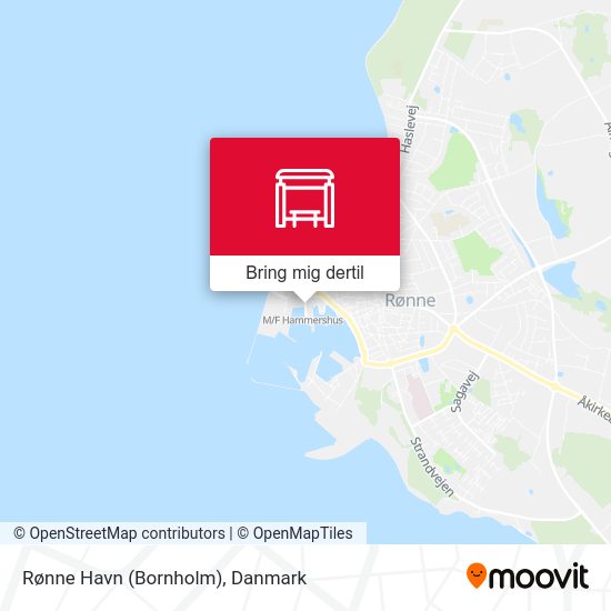 Rønne Havn (Bornholm) kort