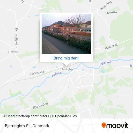 Bjerringbro St. kort