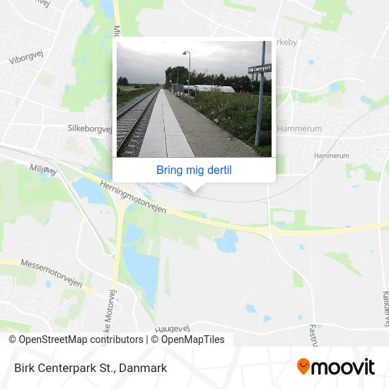 Birk Centerpark St. kort