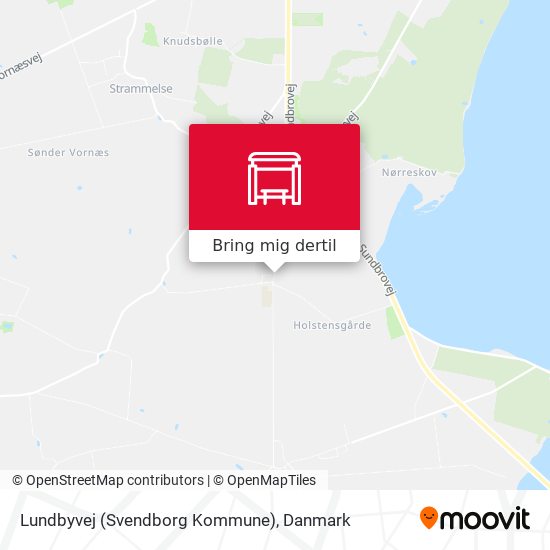 Lundbyvej (Svendborg Kommune) kort