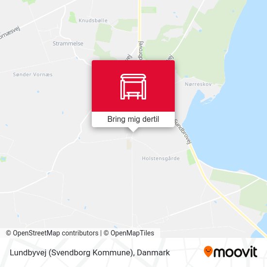 Lundbyvej (Svendborg Kommune) kort