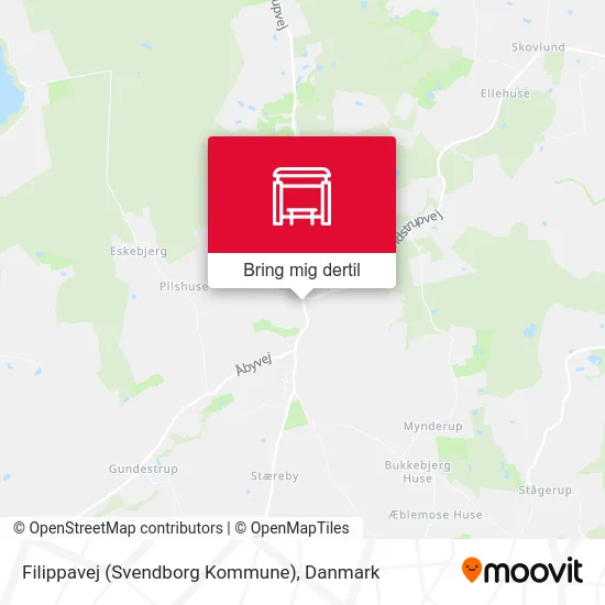 Filippavej (Svendborg Kommune) kort