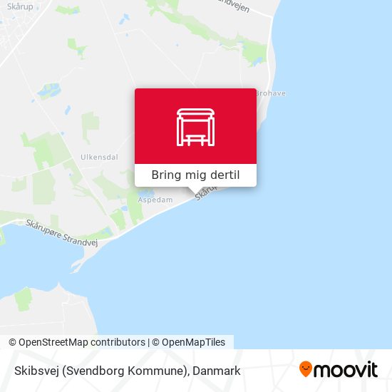 Skibsvej (Svendborg Kommune) kort