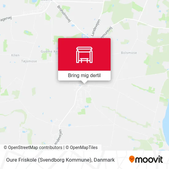 Oure Friskole (Svendborg Kommune) kort