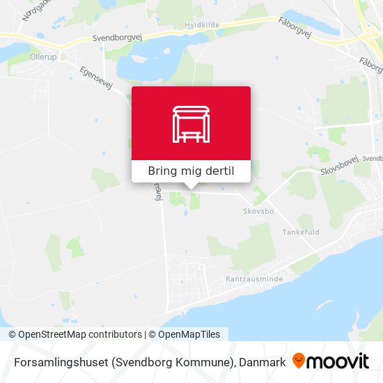 Forsamlingshuset (Svendborg Kommune) kort