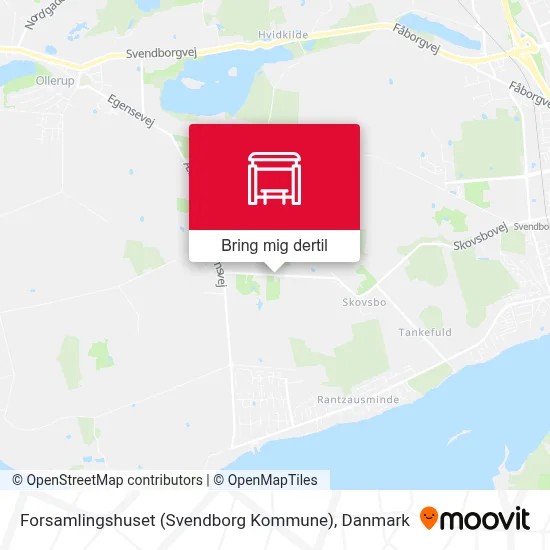 Forsamlingshuset (Svendborg Kommune) kort