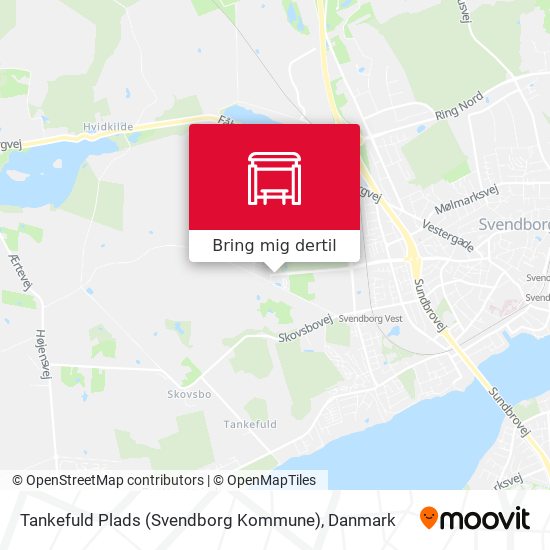 Tankefuld Plads (Svendborg Kommune) kort