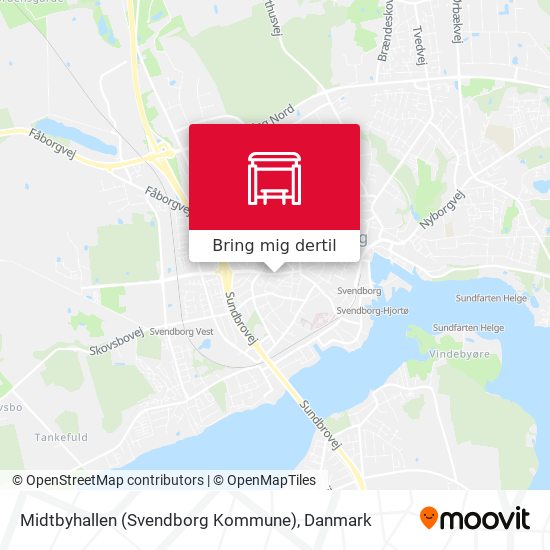 Midtbyhallen (Svendborg Kommune) kort
