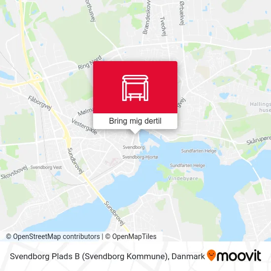 Svendborg Plads B (Svendborg Kommune) kort
