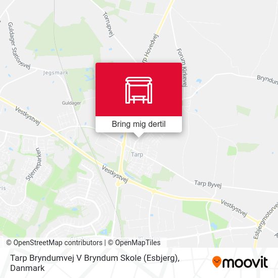 Tarp Bryndumvej V Bryndum Skole (Esbjerg) kort