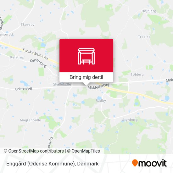 Enggård (Odense Kommune) kort