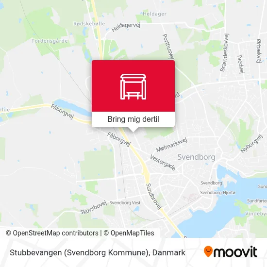 Stubbevangen (Svendborg Kommune) kort