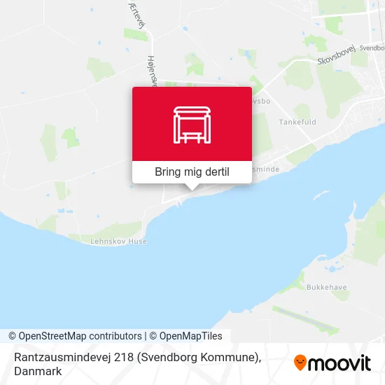 Rantzausmindevej 218 (Svendborg Kommune) kort