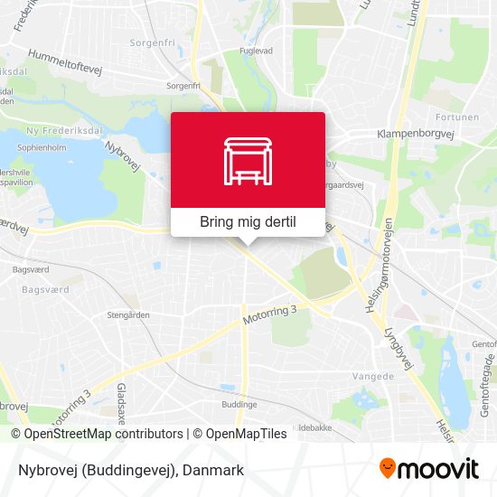 Nybrovej (Buddingevej) kort
