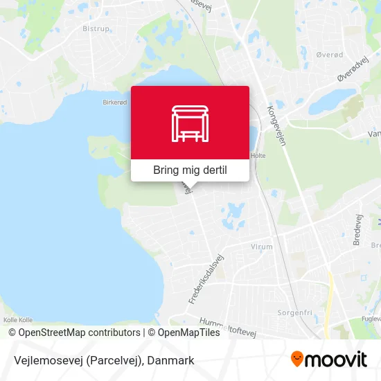 Vejlemosevej (Parcelvej) kort