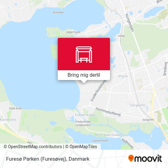 Furesø Parken (Furesøvej) kort