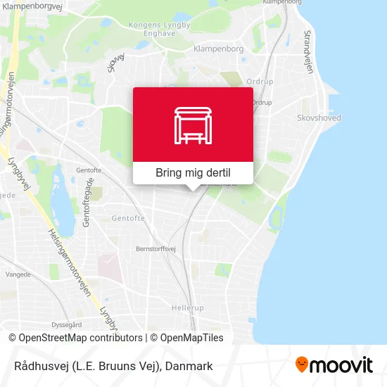 Rådhusvej (L.E. Bruuns Vej) kort