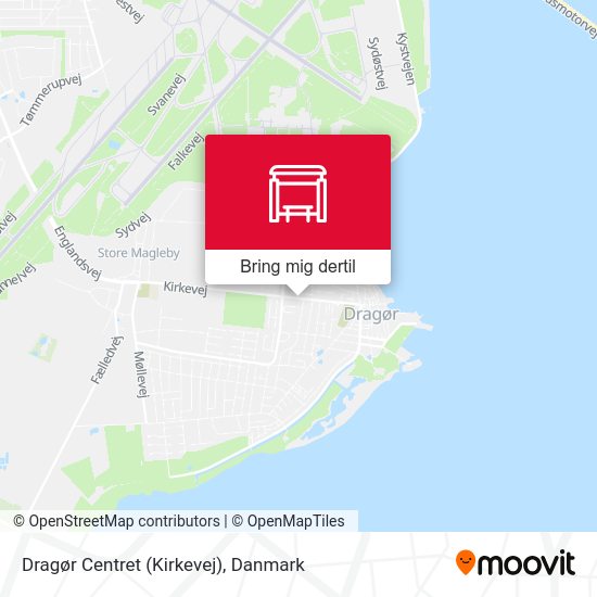 Dragør Centret (Kirkevej) kort