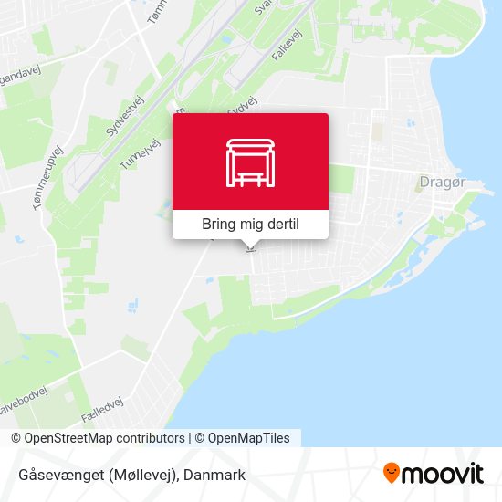 Gåsevænget (Møllevej) kort