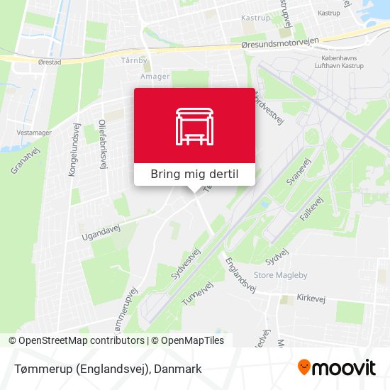 Tømmerup (Englandsvej) kort