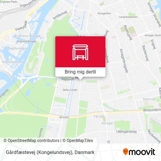 Gårdfæstevej (Kongelundsvej) kort