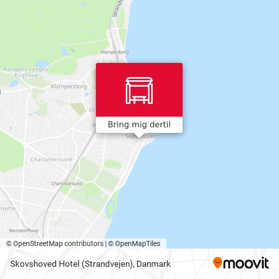 Skovshoved Hotel (Strandvejen) kort