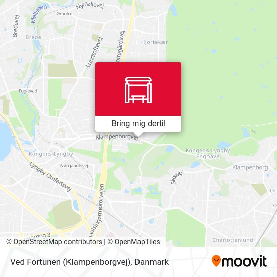 Ved Fortunen (Klampenborgvej) kort